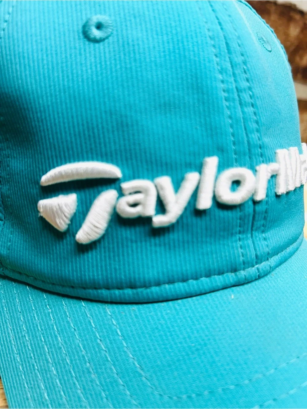 TaylorMade Golf Hat Cap turquoise Blue